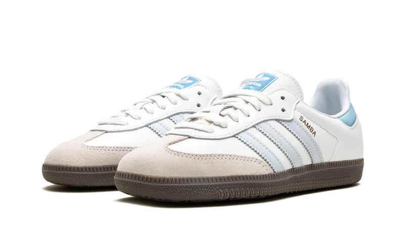 ADIDAS SAMBA OG "White / Halo Blue"